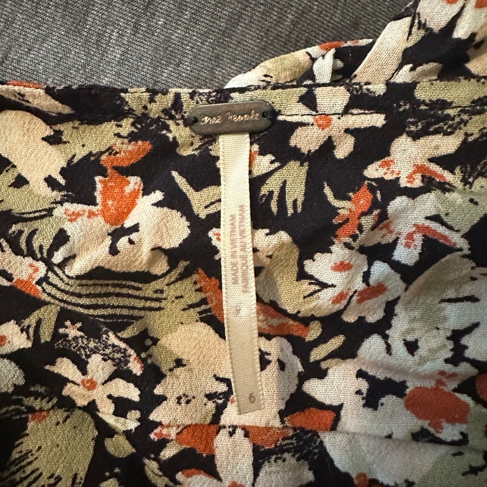 Free People Forget Me Not Mini Dress Size 6 - Picture 5 of 6